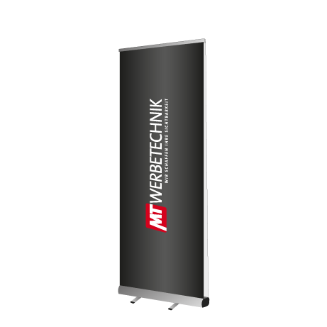 Roll-Up Double | B 85 cm x H 200 cm | beidseitig bedruckt